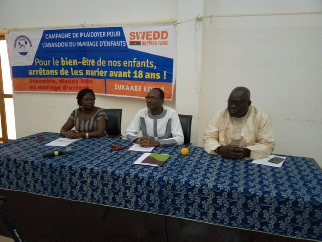 Bobo-Dioulasso : L’ONG ASMADE plaide pour l’abandon du mariage d’enfants