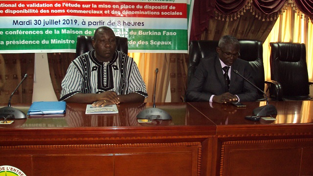 Secteur privé au Burkina : Vers la mise en place d’un dispositif de protection des dénominations sociales et des noms commerciaux