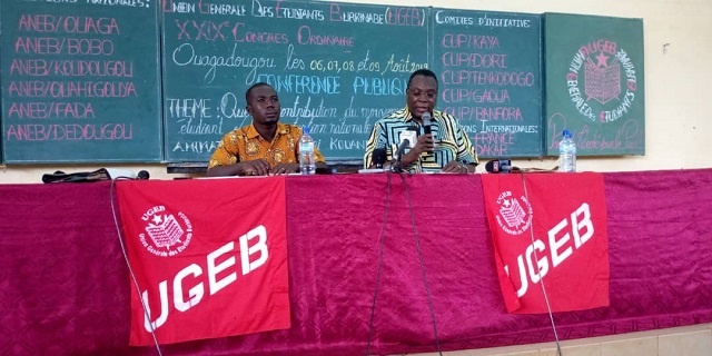 Union générale des étudiants burkinabè (UGEB) : Le 24e congrès se penche sur la  situation nationale   