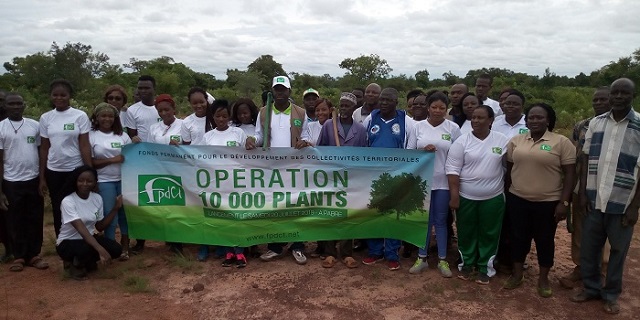 Campagne de reboisement du FPDCT :   1 400 plants mis en terre pour commencer