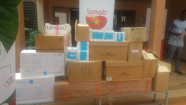 LONAB : Du matériel pour le Centre médical urbain de Cissin