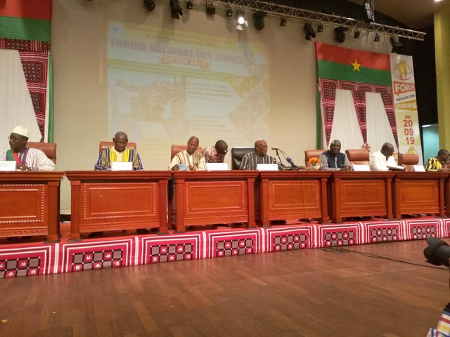 Forum national des jeunes : La jeunesse burkinabè résolument engagée pour la défense de la patrie