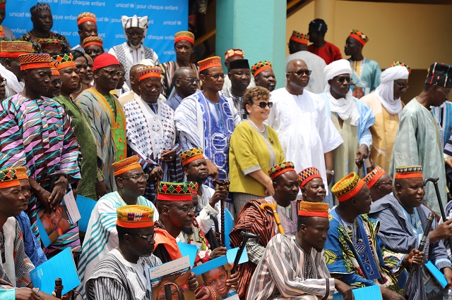 UNICEF : Plus de 100 chefs traditionnels s’engagent pour les droits de l’enfant au Burkina Faso 