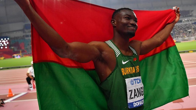Athlétisme/ Doha 2019 : Hugues Fabrice Zango offre au Burkina sa 1ère médaille mondiale