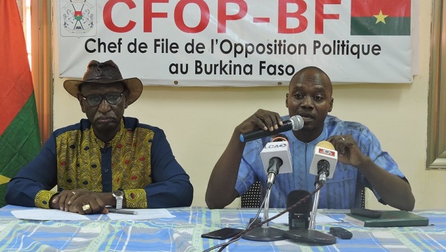 Chef de file de l’opposition politique : « Le président Roch  Kaboré se lance maintenant dans les inaugurations de morceaux de routes »