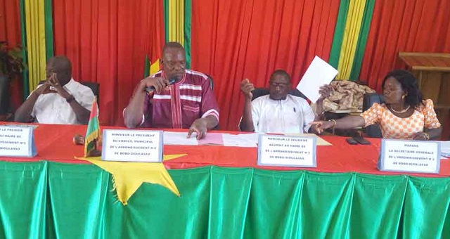 Arrondissement 2 de Bobo-Dioulasso : Le conseil tient sa deuxième session extraordinaire de 2019
