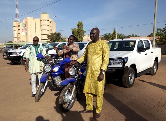 Agriculture : Quatre véhicules et 180 motocyclettes mis à la disposition des agents d’appui-conseil agricole