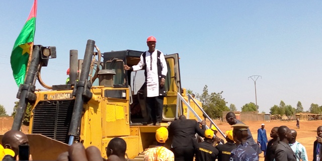 Route Guiba-Garango : La fin des travaux de bitumage dans 24 mois
