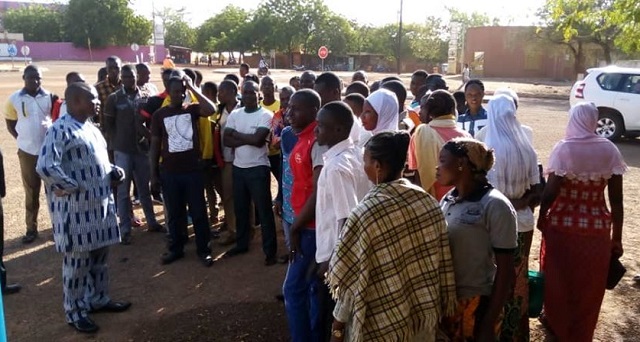 Burkina : Des agents recenseurs de Barsalogho en colère