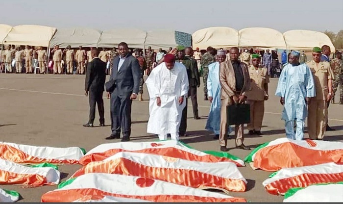 Niger : L’hommage de la nation rendu aux 71 soldats  tués