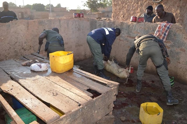 Abattage clandestin à Ouagadougou : La Police municipale  met la main sur des malfrats