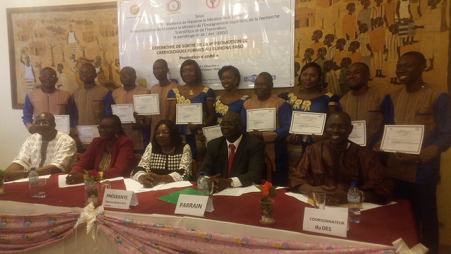 Burkina : 10 nouveaux cardiologues pour renforcer le système de santé