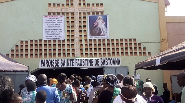 Diocèse de Ouagadougou : Sainte Faustine de Sabtoana, la 34e paroisse diocésaine