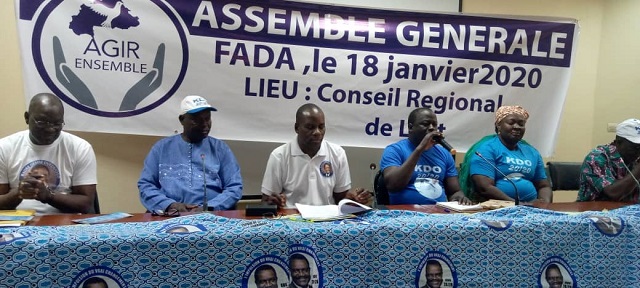 Région de l’Est : Le parti Agir Ensemble rencontre ses militants à Fada N’Gourma   