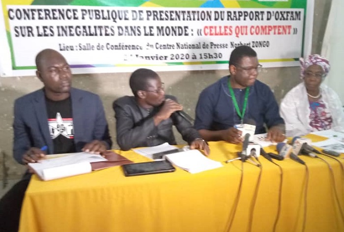  Réduction des inégalités au Burkina : L’ONG Oxfam en appelle à des engagements des gouvernants