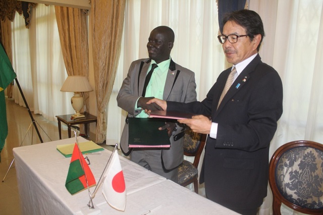 Coopération Burkina-Japon : 47,5 millions de FCFA pour des infrastructures scolaires à Nadonon