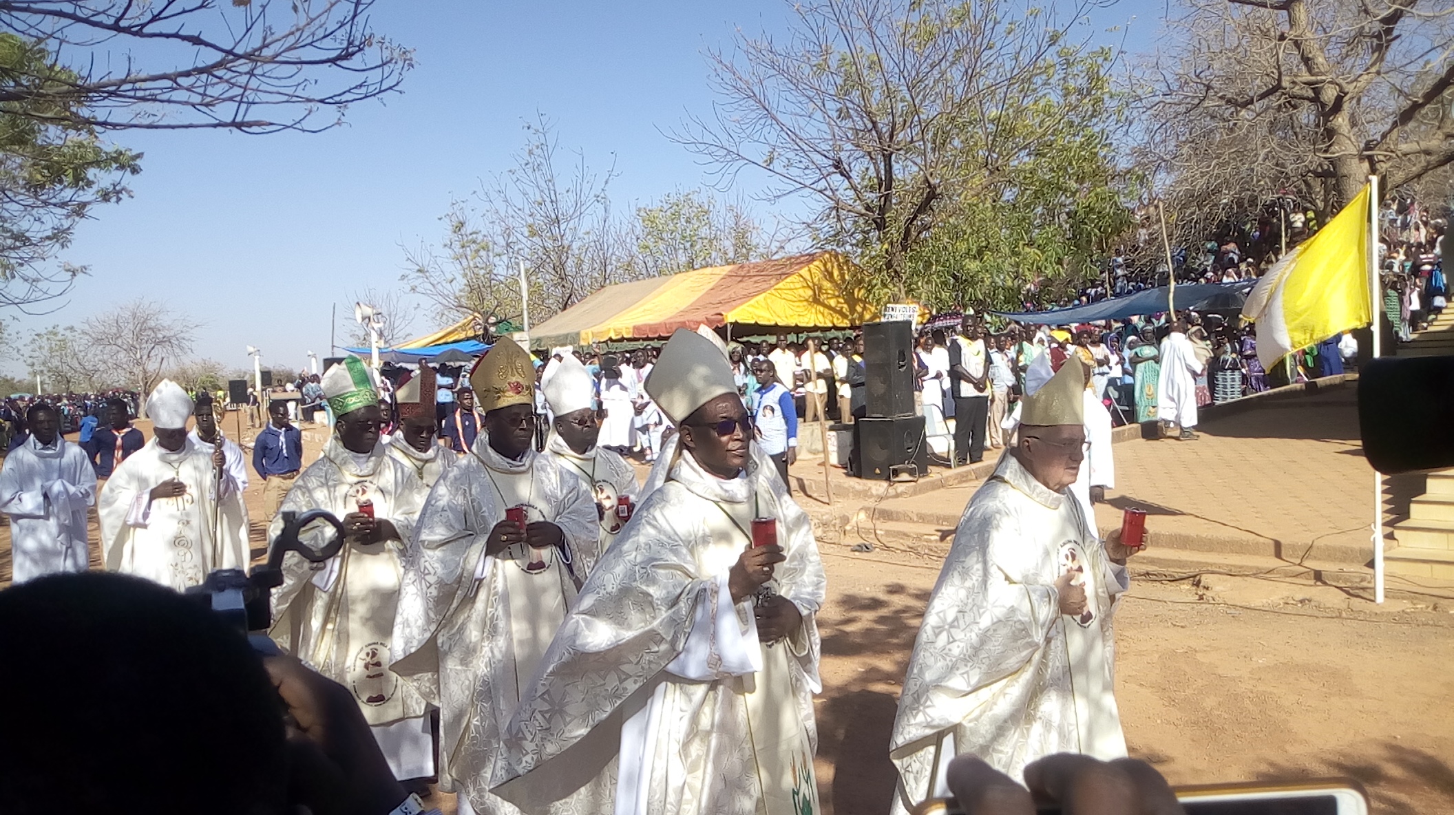 Pèlerinage national au sanctuaire Notre Dame de Yagma : Le Burkina consacré au Coeur Immaculé de Marie pour que cessent les attaques terroristes