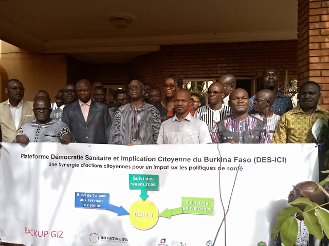Suivi des politiques de santé au Burkina : Des OSC adhèrent à la plateforme DeS-ICI