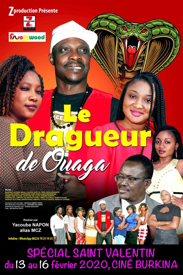 Cinéma : « Le dragueur de Ouaga », le nouveau long métrage de Yacouba Napon dit MCZ