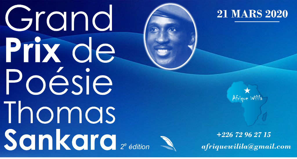 Grand prix de poésie Thomas Sankara 2020