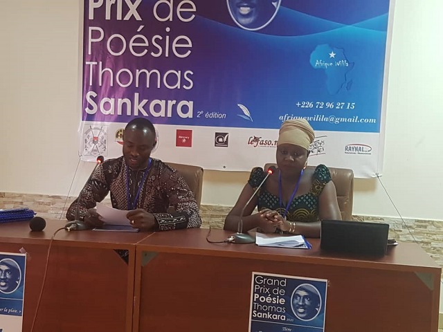 2e édition du grand prix de poésie Thomas Sankara : La cérémonie officielle de la remise des prix aura lieu le 21 mars 2020