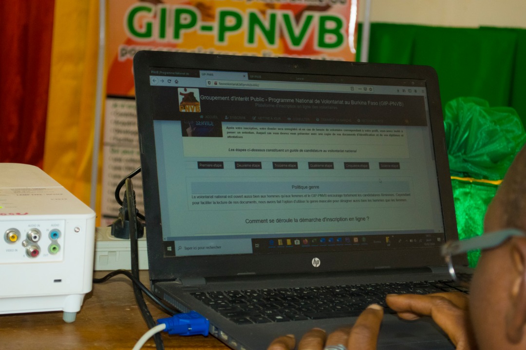 Lancement de la plateforme d’inscription en ligne du GIP-PNVB : Le GIP-PNVB allège les procédures d’inscription et de demandes des volontaires nationaux