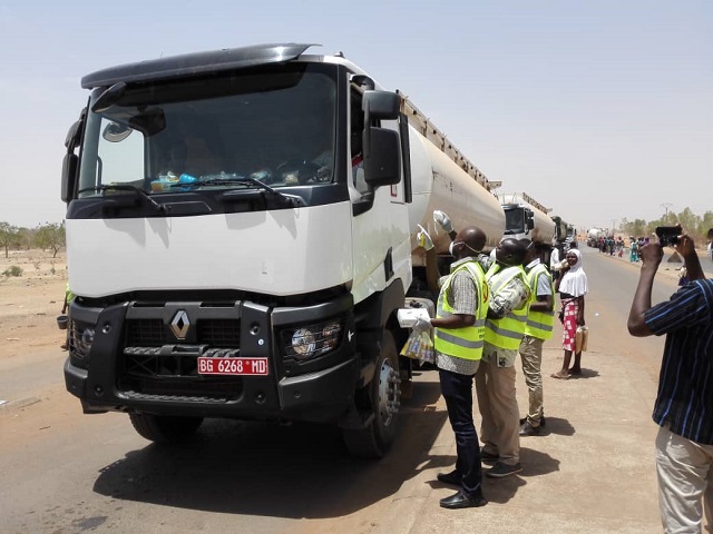 Lutte contre le Covid-19 : Le Haut-conseil des transporteurs du Burkina cible les chauffeurs routiers