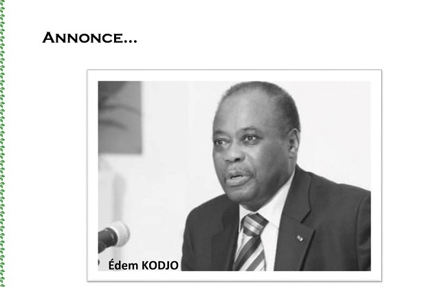 Togo : Décès de Edem Kodjo, ancien secrétaire général de l’Organisation de l’Unité africaine 