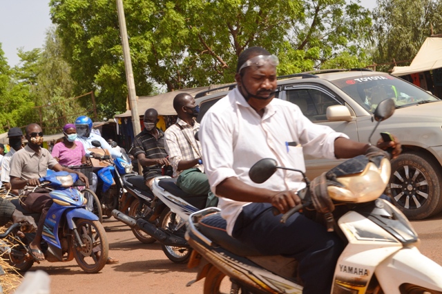Port obligatoire du masque à Ouagadougou : « Je m’attendais à voir tout le monde avec un cache-nez, mais hélas ! »