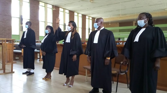 Tribunal de grande instance de Ouagadougou : Cinq notaires du Burkina installés dans leurs fonctions