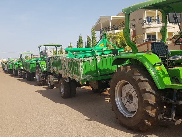 Modernisation de l’agriculture au Burkina : L’union nationale des semenciers acquièrent 64 tracteurs au profit de ses membres