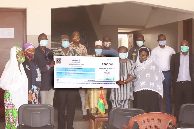 Attaques terroristes : La communauté burkinabè au Ghana soutient les familles des victimes au Burkina Faso
