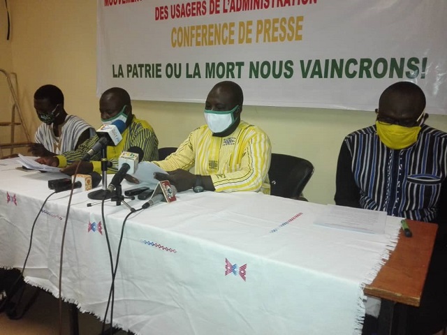 Burkina : Des citoyens lancent un mouvement pour défendre les droits des usagers de l’Administration publique