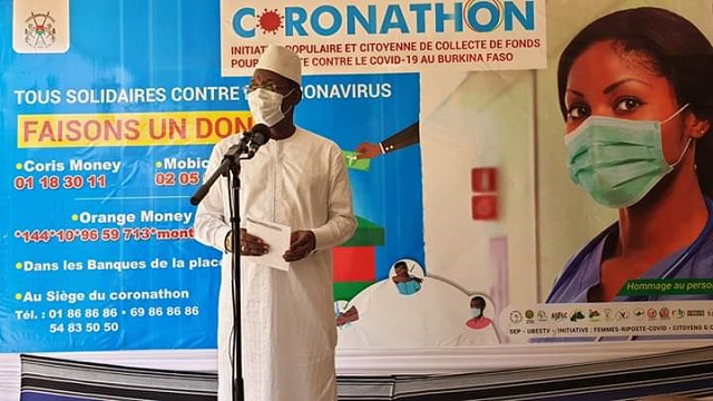 Coronathon :  Environ 397 millions de F CFA collectés au 14 mai 2020