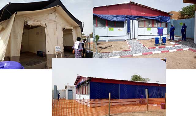 Ouagadougou : L’ONG Médecins sans frontières rénove le centre épidémique pour le traitement du Covid-19