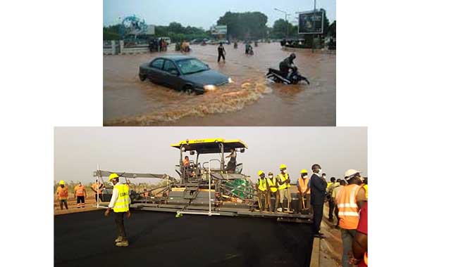 Risques d’inondations : Le ministre des Infrastructures invite les usagers de la route, les riverains et des travailleurs au strict respect des mesures de sécurité prescrites sur les chantiers