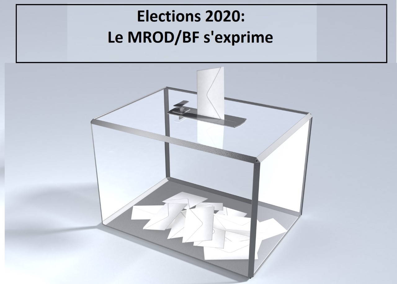 Situation nationale : « Reporter les élections créera plus de problèmes qu’il ne va en résoudre », selon le Mouvement international MROD/BF