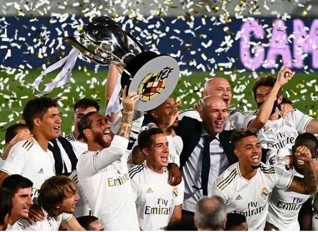 Liga espagnole : Le Real Madrid sacré champion 2019-2020 