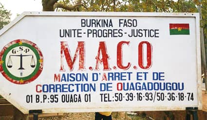 MACO : L’UPC rend visite aux prisonniers Adama Ouédraogo et Rahouf Bayiré et compagnons 