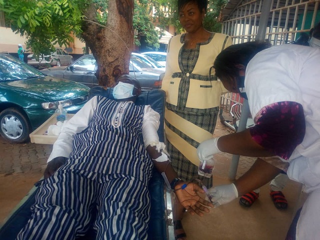 Ministère de la Santé : Le personnel donne son sang pour sauver des vies