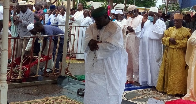 Tabaski 2020 : Les fidèles musulmans ont prié pour la paix, la santé et le vivre ensemble à Ouagadougou
