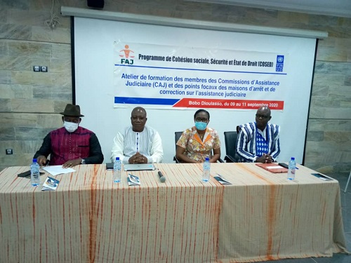 Assistance judiciaire au Burkina : Les membres des commissions renforcent leurs compétences à Bobo-Dioulasso