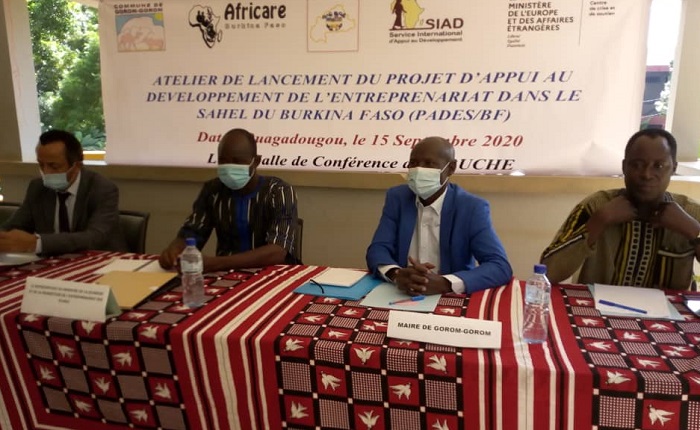 Région du Sahel : Le PADES veut promouvoir l’entreprenariat des jeunes et femmes de l’Oudalan
