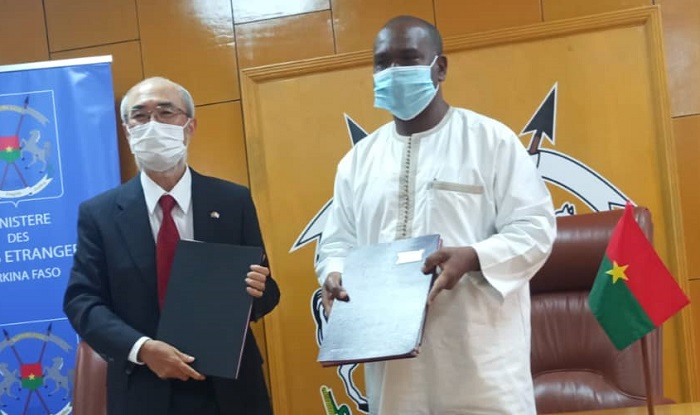 Coopération : le Japon apporte une aide de 3 milliards de FCFA au Burkina Faso
