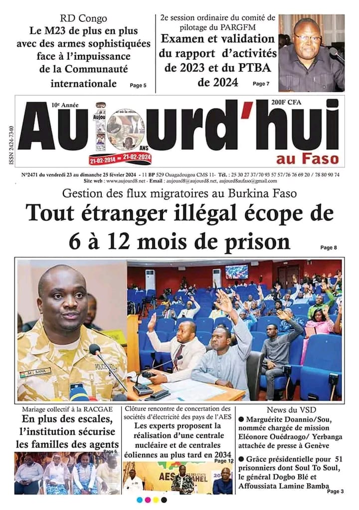 LeFaso L actualit Au Burkina Faso