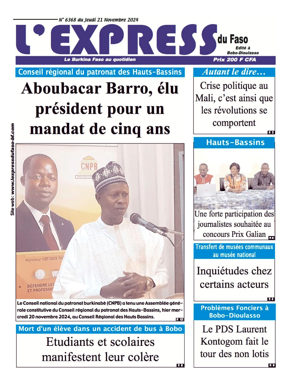 LeFaso L actualit Au Burkina Faso