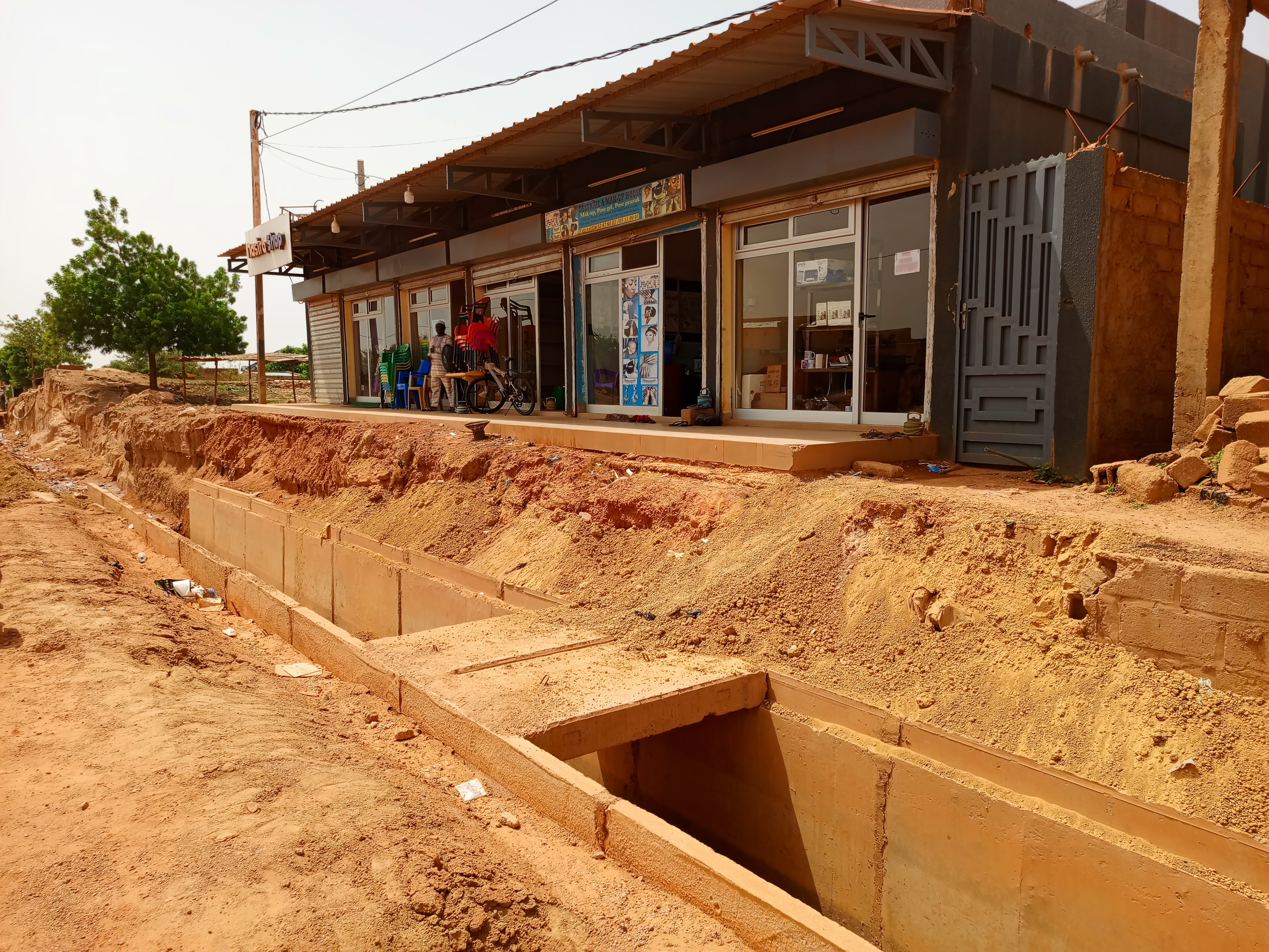 Bitumage à Rimkiéta : En attendant la fin des travaux, les commerçants doivent serrer les dents 