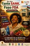 Ma chère Tante SANK, laisse-moi te raconter comment la Faso FDA veille sur notre santé, comme on tisse un pagne : fil après fil, contrôle après contrôle, pour protéger chaque Burkinabè.