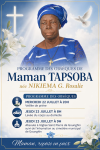 Décès de NIKIEMA Gomkoudougou Rosalie : Remerciements
