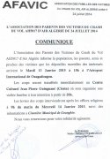 Crash du VOL AH5017 d’air Algérie :  les dépouilles mortelles des intéressées arrivent le mardi 13 janvier 2015 à 15 à l’Aéroport international de Ouagadougou